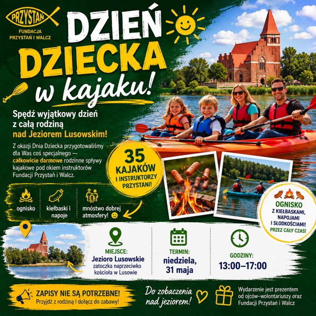 Kajakowy Dzień Dziecka